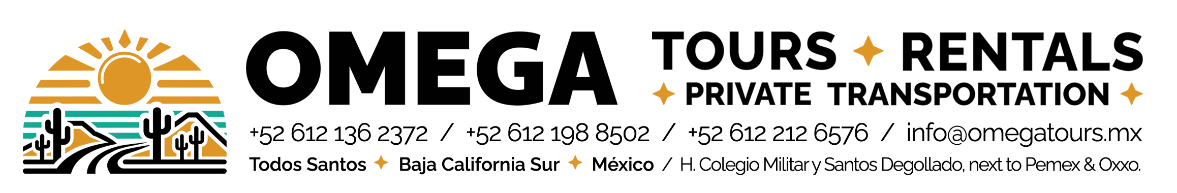 Omega Tours Todos Santos / Baja Off-road tours ATV or Side by Side! / Private Transportation / Rentals, Bikes, Motorcycles, Fishing, Whale Watching, Horseback riding and more!