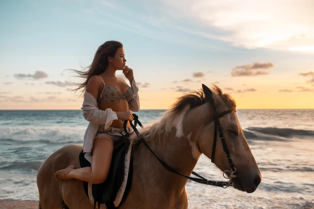 Horseback riding in Todos Santos with Omega Tours
