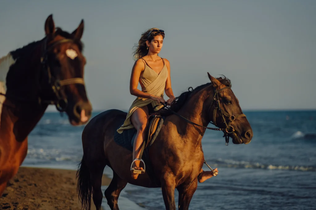 Horseback riding in Todos Santos with Omega Tours