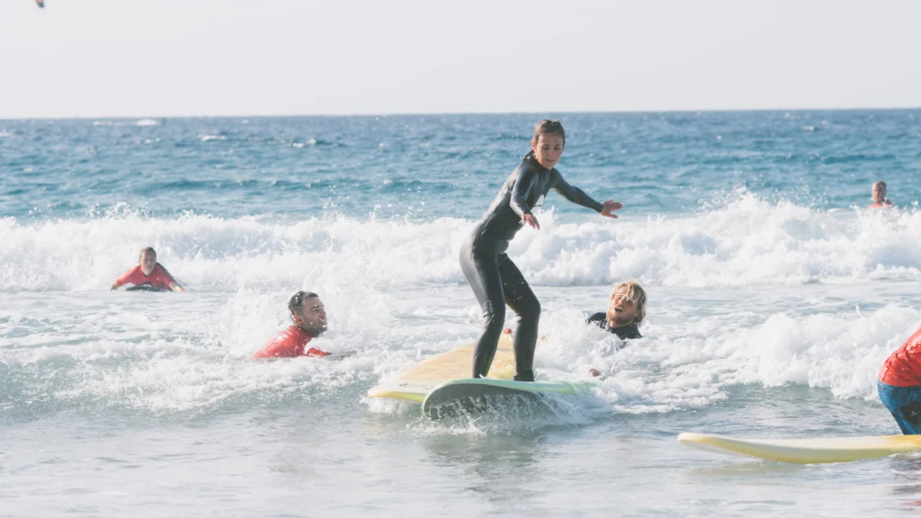 SURF LESSONS AT CERRITOS BEACH 7